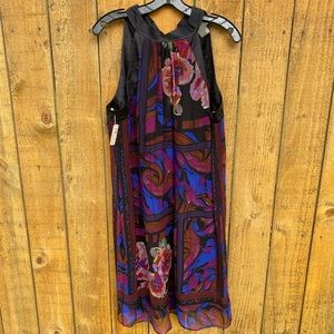 NWT women’s Taylor sleeveless floral print dress